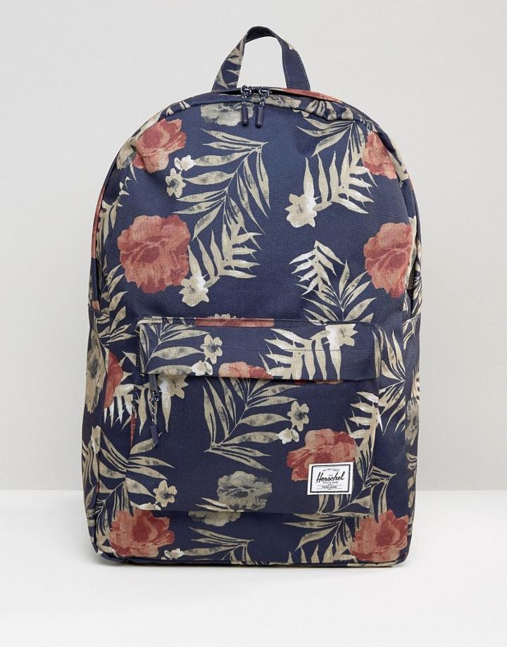 Herschel Supply Co Classic Printed Backpack 22l - Blue
