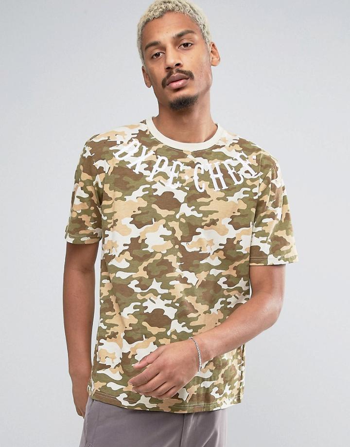 Dxpe Chef Camo T-shirt - Beige