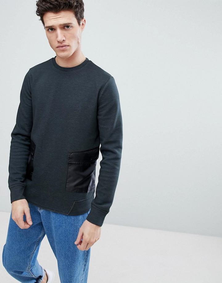 Native Youth Pocket Sweatshirt - Green
