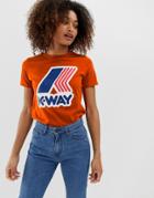 K Way Pete Logo Tee - Orange