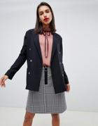 Sofie Schnoor Double Breated Tux Blazer - Black