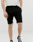 Soul Star Basic Jersey Shorts - Black