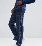 Ellesse Poly Tricot Popper Joggers - Navy