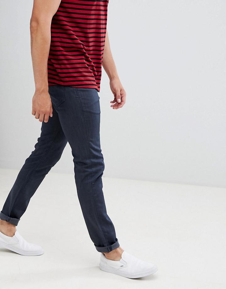 Celio Slim Fit Jeans In Dark Wash - Black