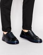 Dr Martens 6-eye Raw Edge Shoes - Blue
