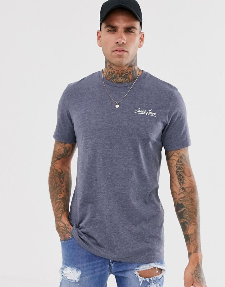 Jack & Jones Originals T-shirt In Navy - Navy