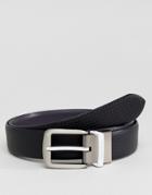 Ted Baker Delli Belt In Leather - Black