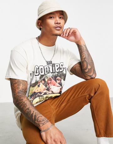 Vintage Supply The Goonies Graphic T-shirt In Sand-brown