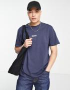 Allsaints State Crew Neck T-shirt In Blue