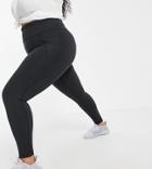 Reebok Training Plus Lux High Waist Legging In Black