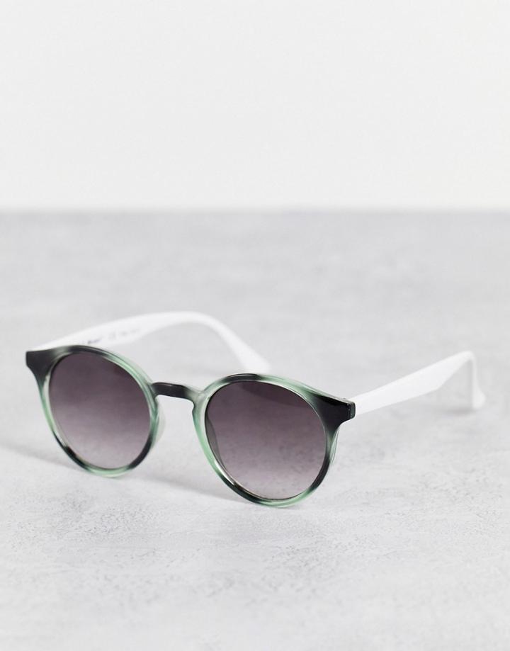 Aj Morgan Necessary Sunglasses In Green