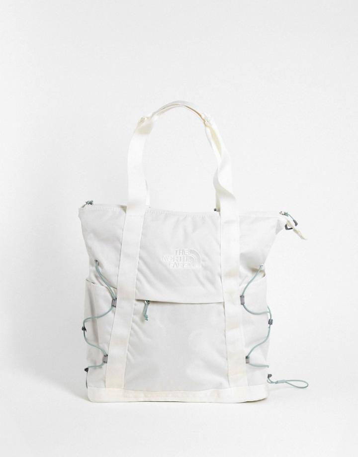 The North Face Borealis Tote Bag In White