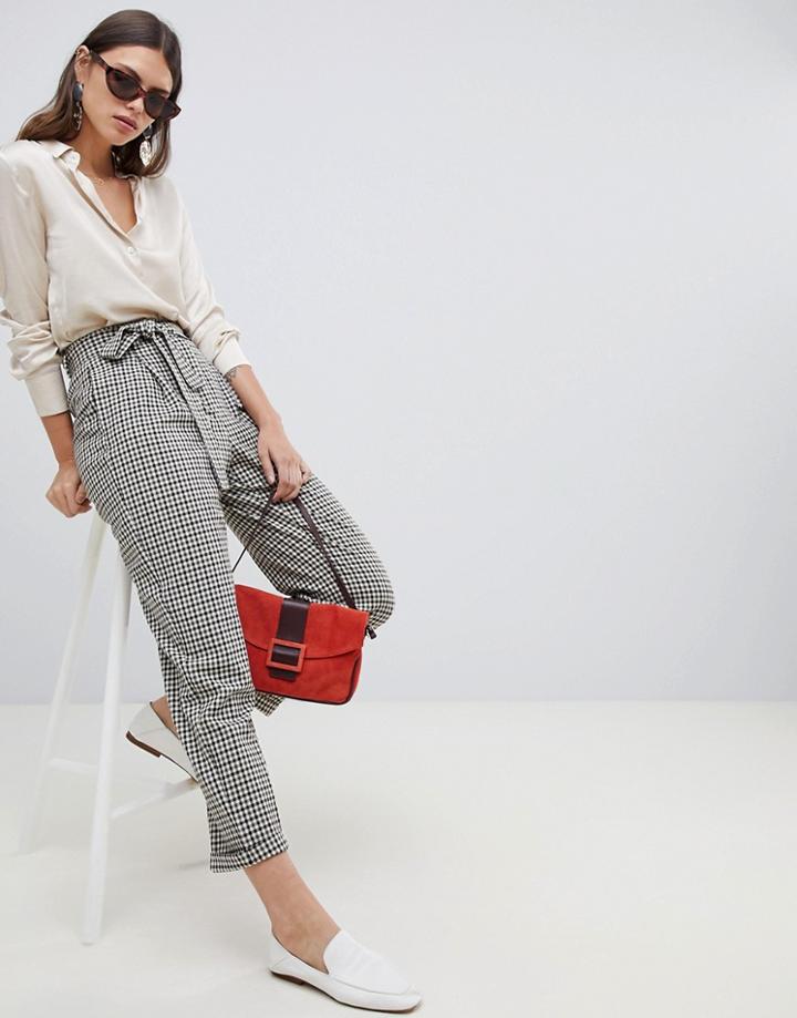Emme Nervi Tigh Waist Tailored Pants - Gray