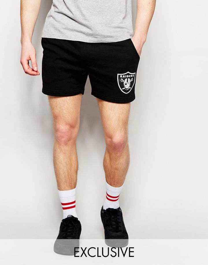 Majestic Raiders Retro Shorts - Black