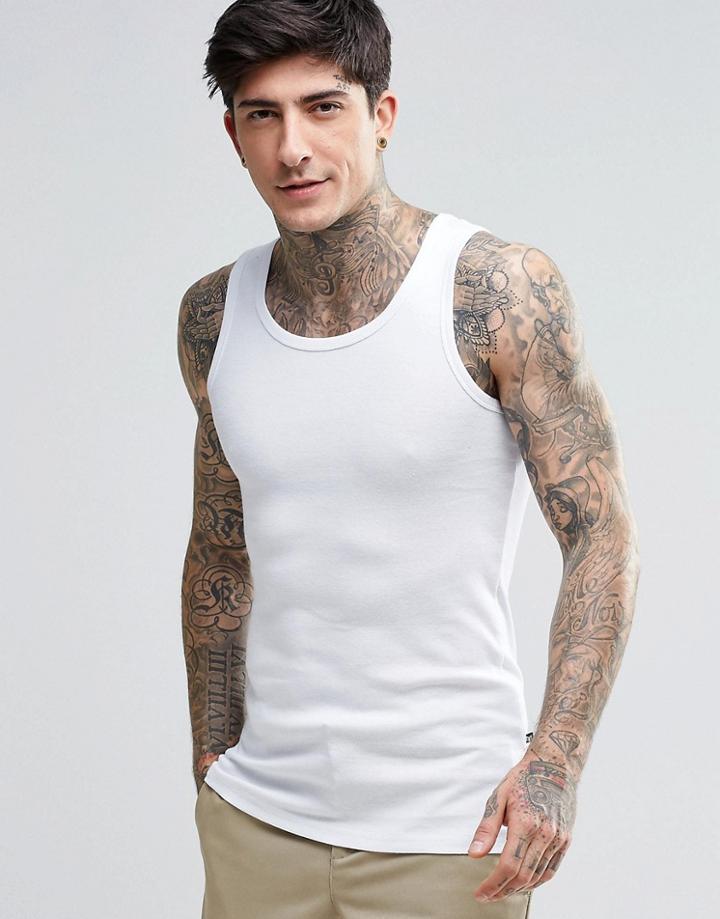 Minimum Carl Tank - White