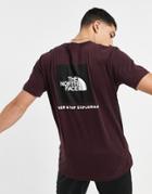 The North Face Box Logo Nse T-shirt In Brown