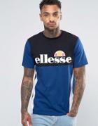 Ellesse Geo T-shirt - Navy