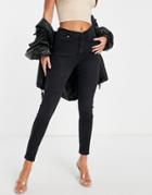 Whistles Skinny Jean In Washed Black