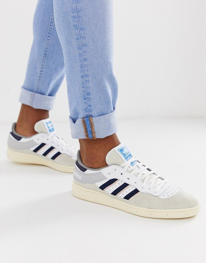 Adidas Originals Handball Top Sneakers In White - White