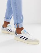Adidas Originals Handball Top Sneakers In White - White