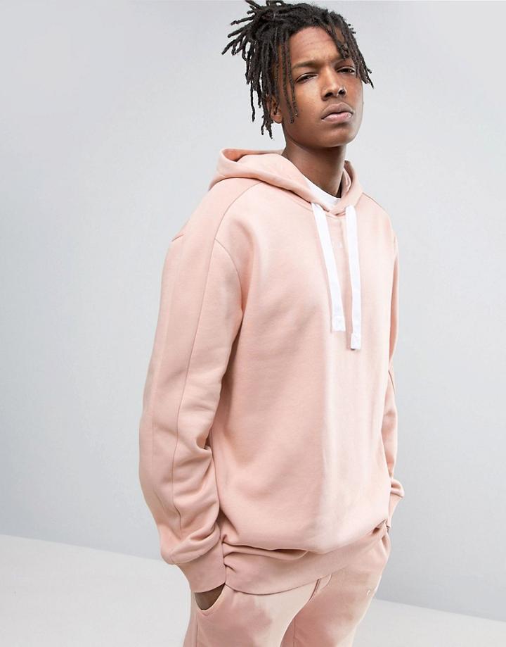 Puma Drawstring Hoodie - Pink