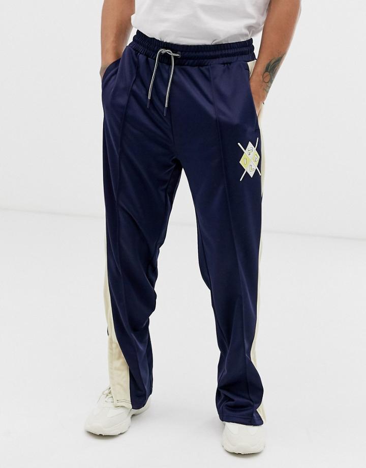 Fila Claudio Track Pant In Navy