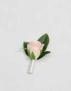 Asos Wedding Corsage With Pink Flower - Pink