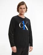 Calvin Klein Ck One Loungewear Sweatshirt In Black