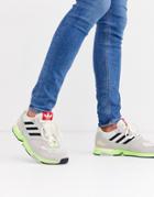 Adidas Originals Zx 4000 Sneakers In Light Brown