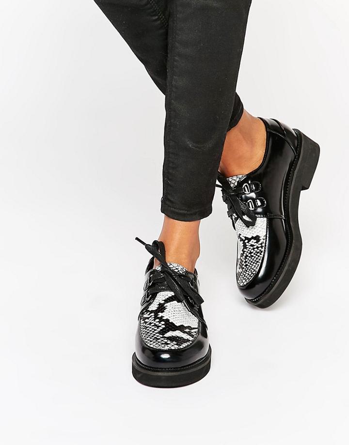 Asos Malone Flat Shoes - Multi
