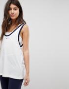 Tommy Hilfiger Tank With Side Logo - White