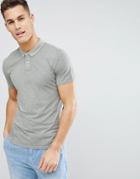 Selected Homme Polo Shirt In Washed Cotton - Green