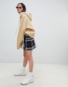 Weekday Polish Checked Mini Skirt - Multi
