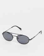 Polaroid Mini Lens Unisex Sunglasses-black