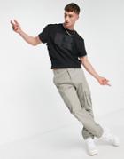 Russell Athletic Short Sleeve Crew Neck Jersey Top-black