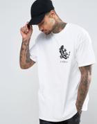 Hnr Ldn Oversized Gecko Print T-shirt - White