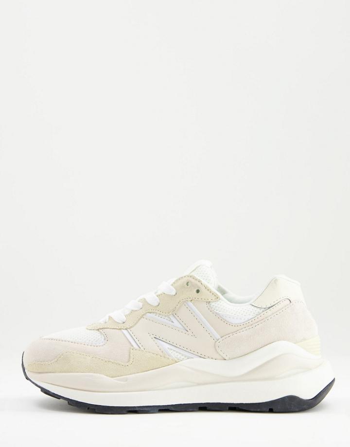 New Balance 57/40 Sneakers In Off White