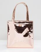 Ted Baker Mirrored Small Icon Bag - Gold