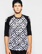 Asphalt Yacht Club Raglan T-shirt With 3/4 Length Sleeves