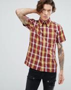 Dr Martens X Brutus Check Shirt - Red
