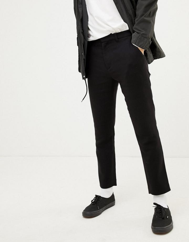 Weekdya Arvid Tapered Pants Gray Melange - Gray