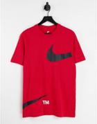 Nike Swoosh Pack T-shirt In Red