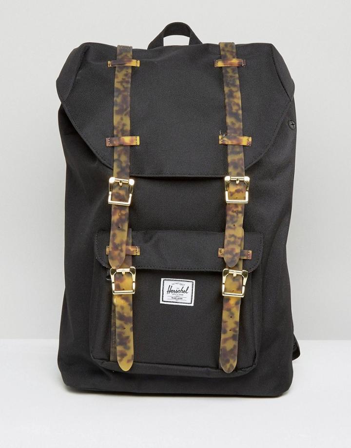 Herschel Supply Co Little America Mid Volume Backpack With Tortoise Sh