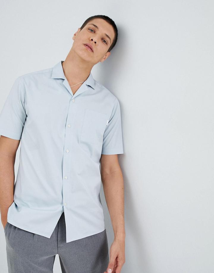 For Bowling Shirt In Blue - Blue