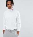 Fila Black Line Ski Long Sleeve T-shirt With Logo Roll Neck In White - White