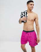 Boss Starfish Swim Shorts In Pink - Pink