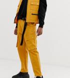 Collusion X Everyone Together Utility Pants In Mustard - Yellow