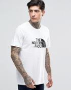 The North Face T-shirt With Easy Logo In White - White