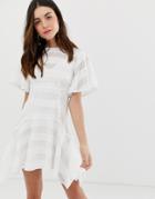 Keepsake Unbroken Mini Dress - White
