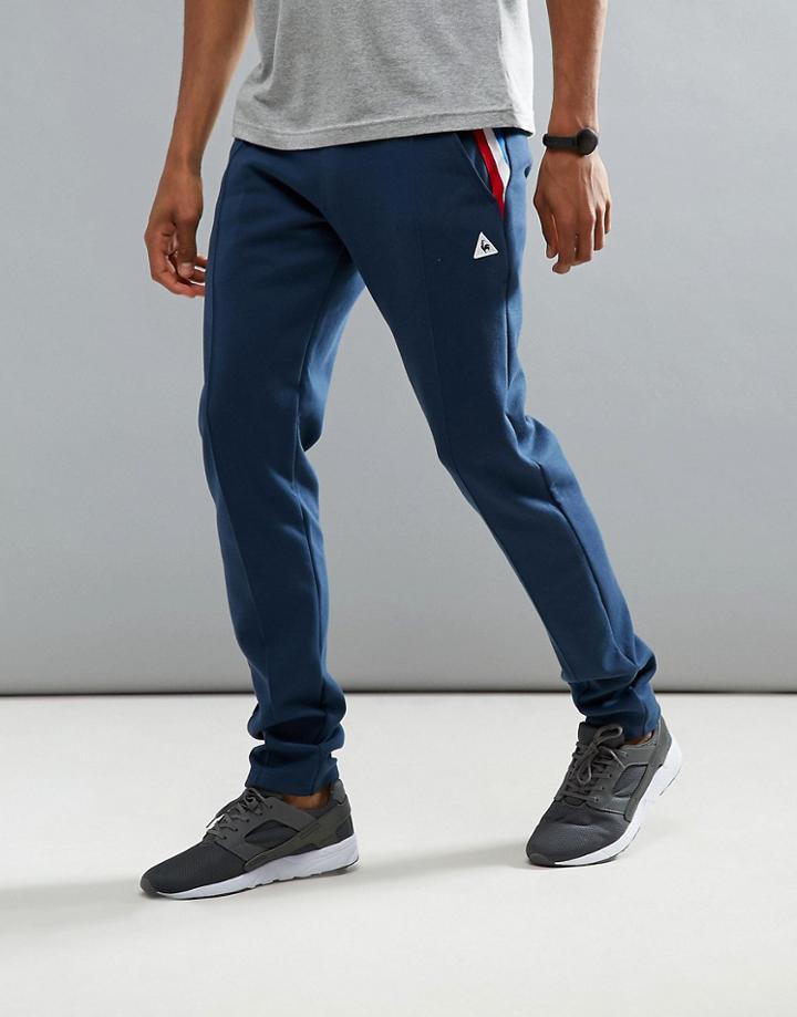 Le Coq Sportif Stripe Joggers - Navy